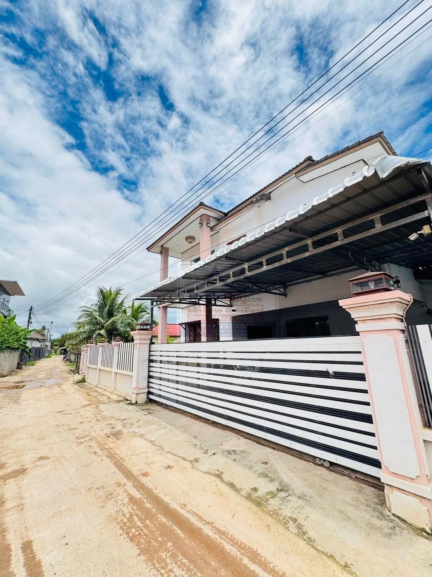6552-Spacious Two-Story Home for Sale  Airport Zone, Vientiane Capital