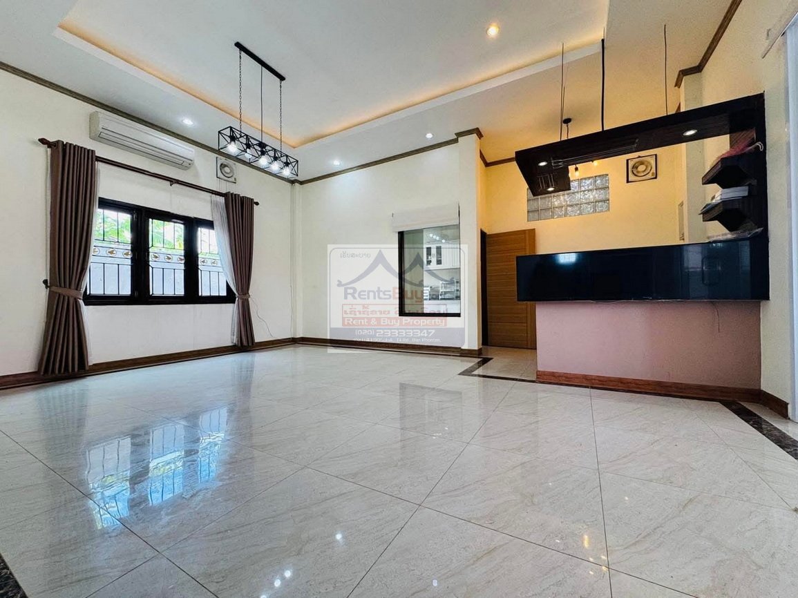 6552-Spacious Two-Story Home for Sale  Airport Zone, Vientiane Capital