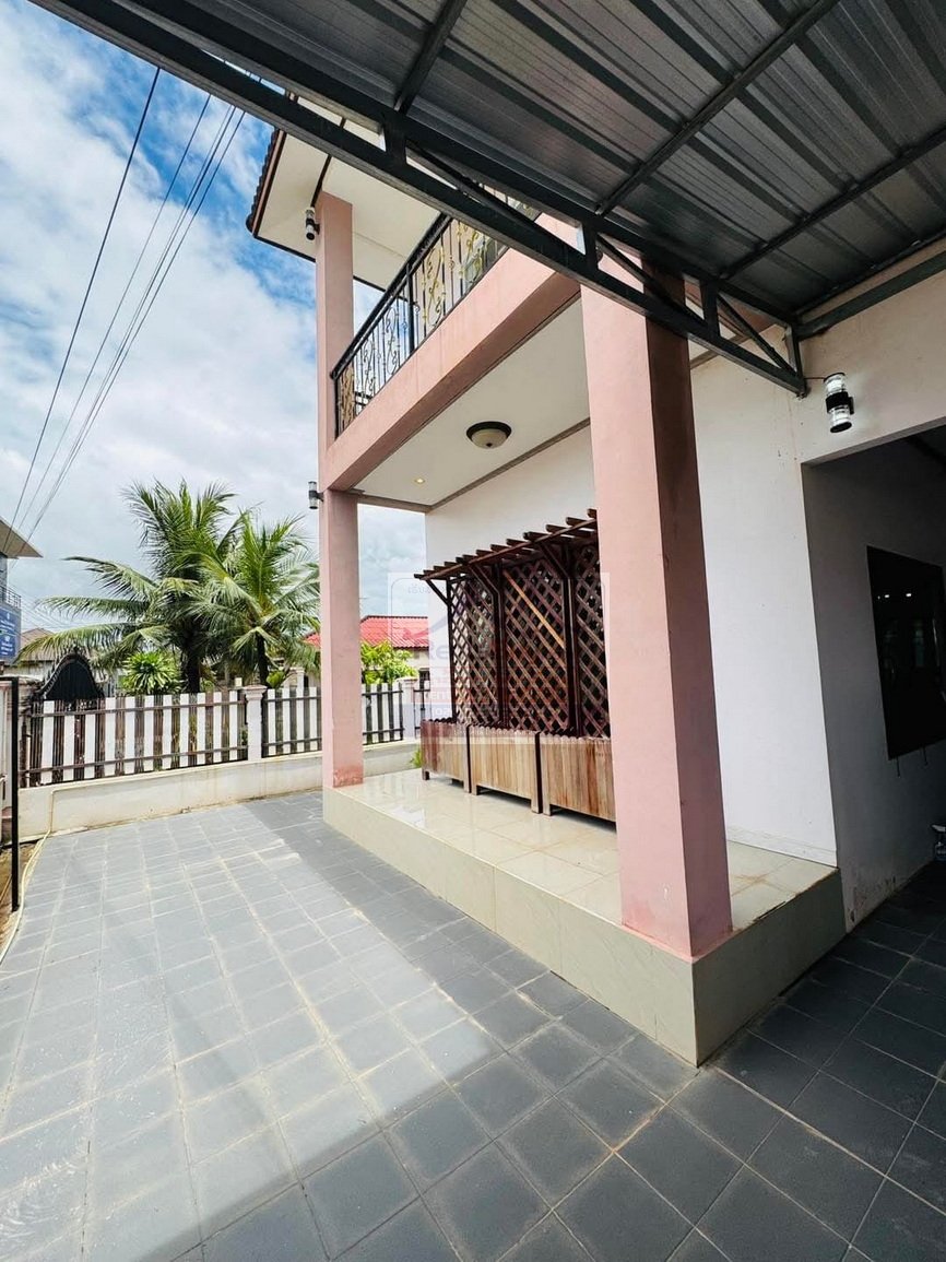 6552-Spacious Two-Story Home for Sale  Airport Zone, Vientiane Capital