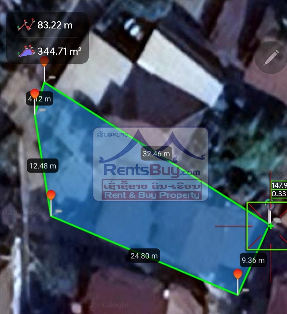6583-Build Your Dream Project Near That Luang – 344m² in Prestigious Zone