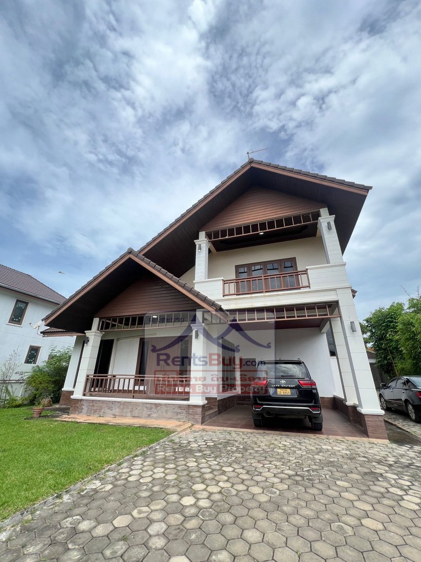 renthouse01 3217-Spacious Family Residence in Suanmon | 4 Bedrooms, Fully Furnished, $1,500/month.