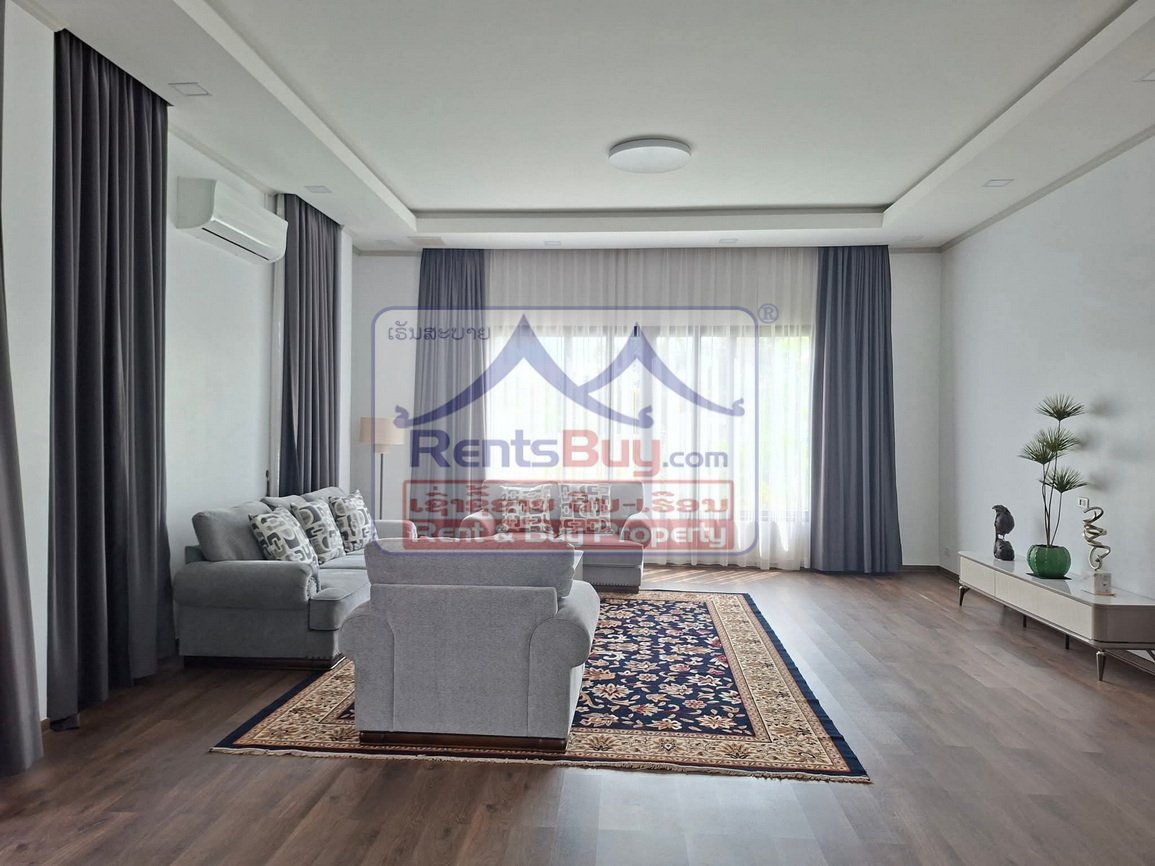 renthouse02 6578-Elegant 4-Bedroom Home with Private Pool for Rent Near Kasemrad Hospital