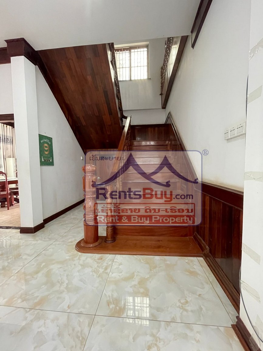 6576-Spacious, Fully Appointed Villa in Prime Vientiane Location – $2,500/month