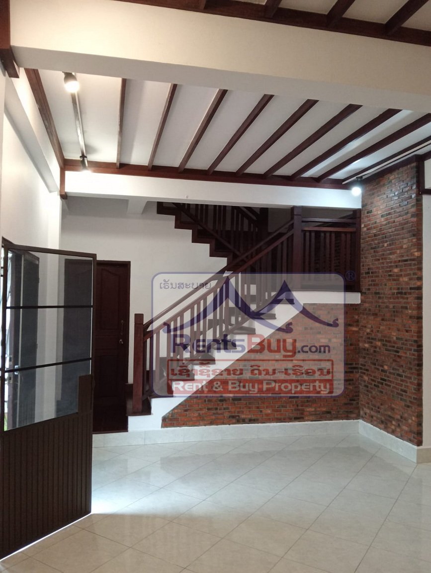 6593-Charming Lao-Style Residence Near Suanmone – Fully Furnished, $1,100/Month