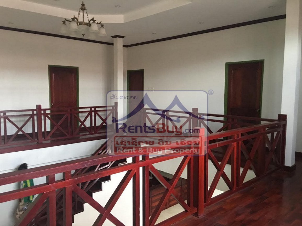 renthouse05 6590-Modern 3Badroom Home for Rent Near Phongsavanh Bank – Prime Central Location