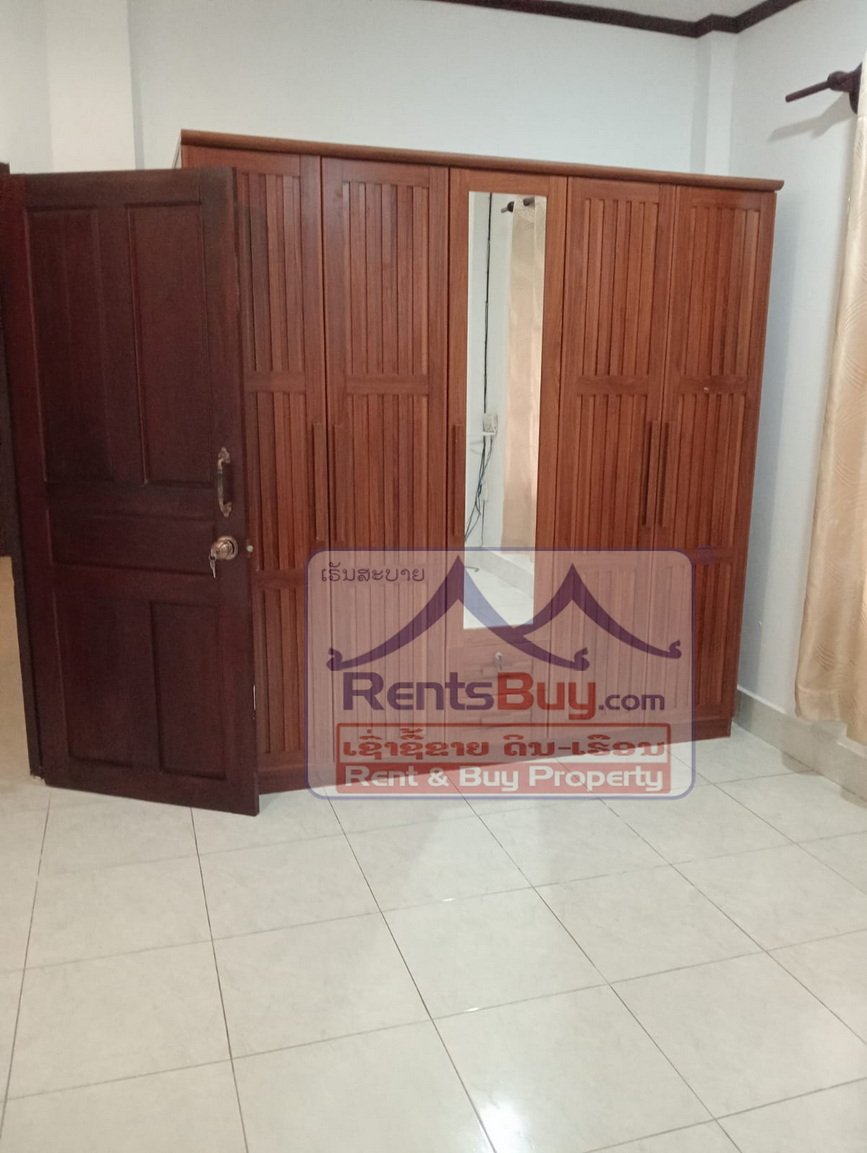 6593-Charming Lao-Style Residence Near Suanmone – Fully Furnished, $1,100/Month