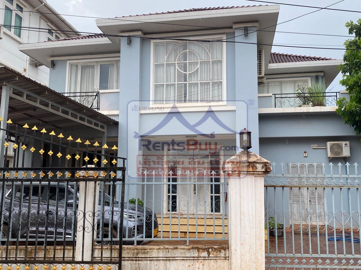 6587-Spacious 6-Bedroom Home for Rent Near Phonsavang Market – Ideal for Families or Business