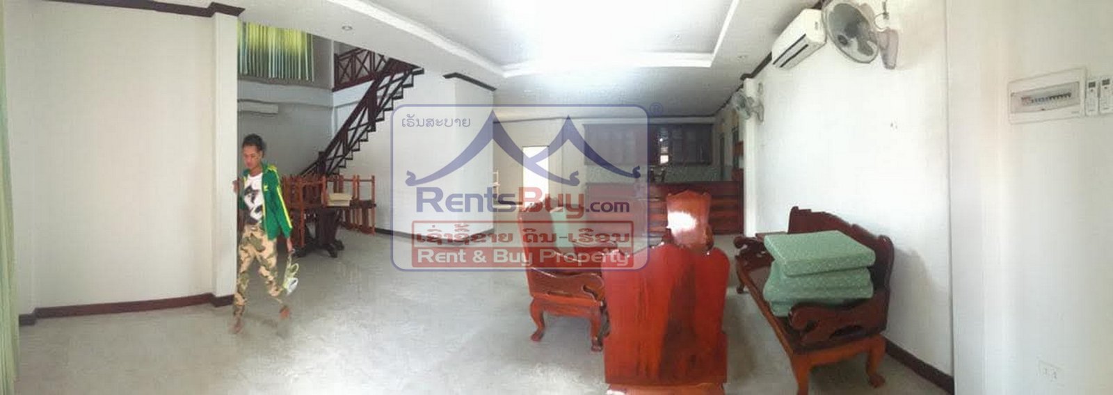 renthouse09 6590-Modern 3Badroom Home for Rent Near Phongsavanh Bank – Prime Central Location