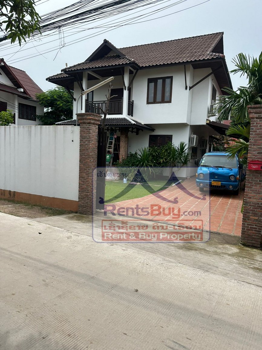 6593-Charming Lao-Style Residence Near Suanmone – Fully Furnished, $1,100/Month