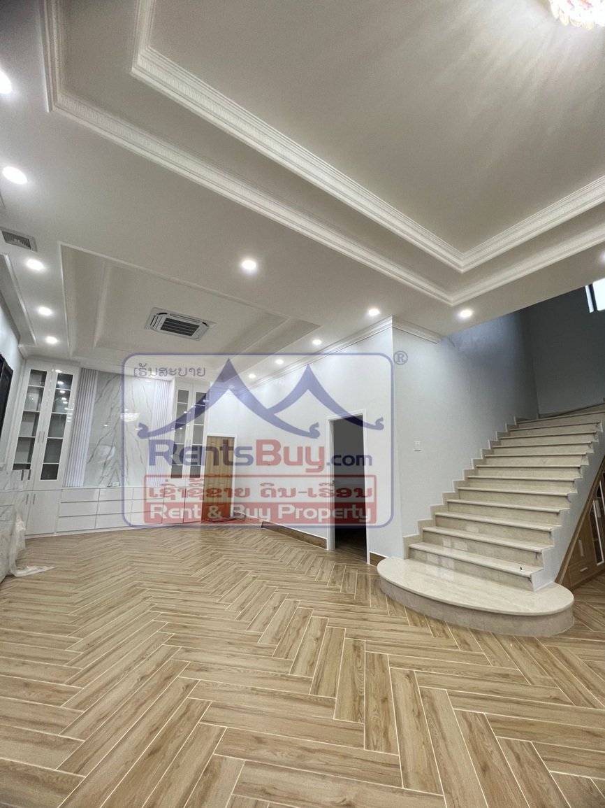 6596-Luxury 5-Bedroom Villa for Rent in area of Saphanthong – Fully Furnished, Prime Location