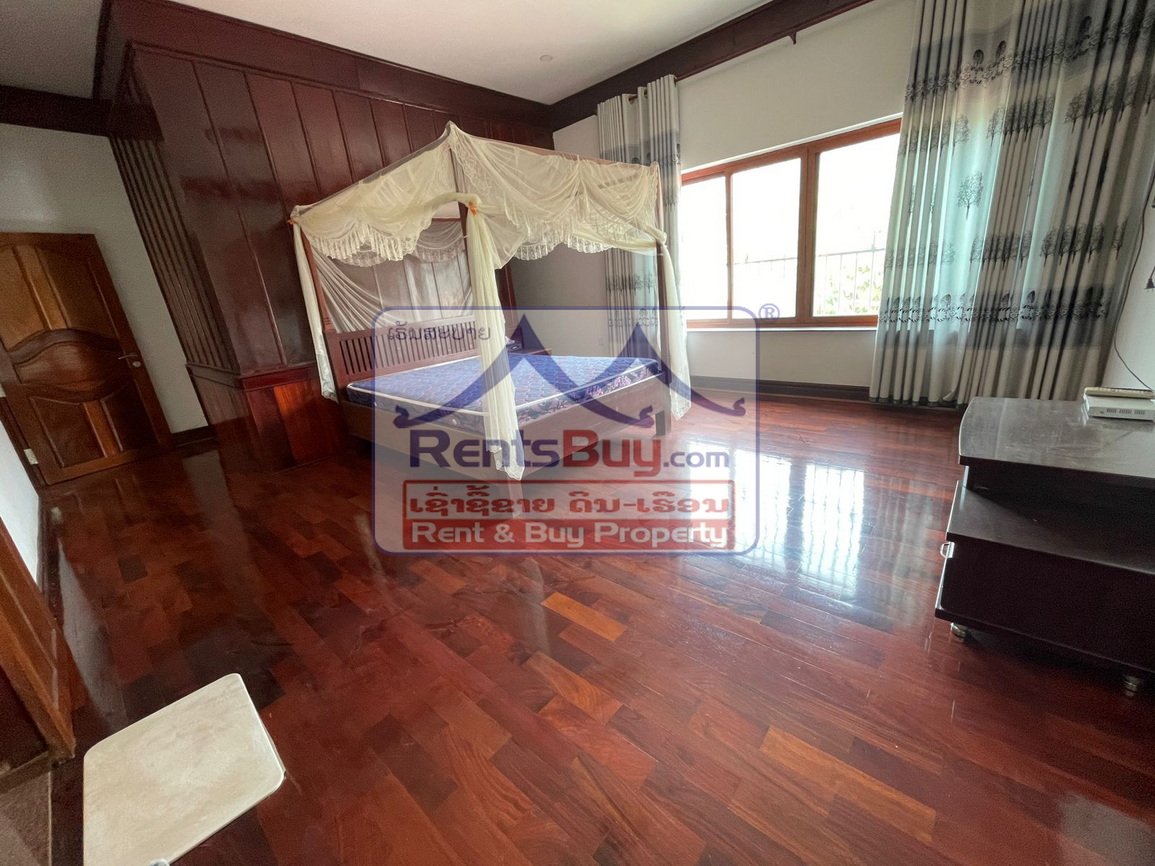 6576-Spacious, Fully Appointed Villa in Prime Vientiane Location – $2,500/month
