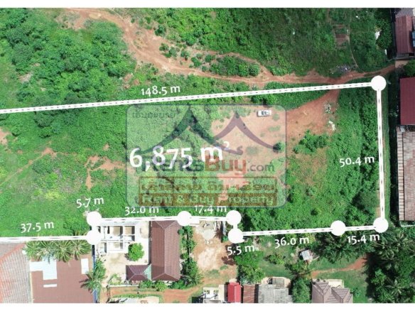 6595-High-Potential Land for Sale or Lease in Chanthabouly – 6,875 sqm