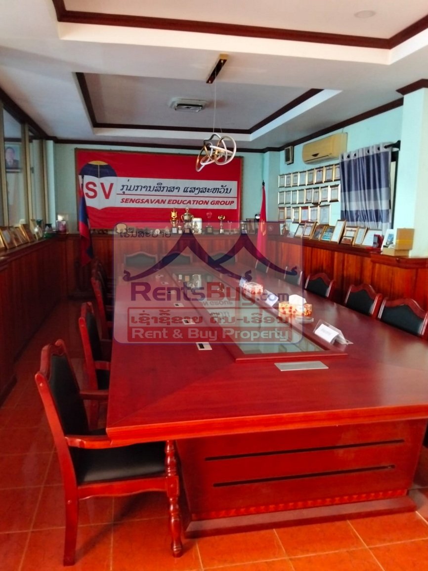 bussinessforent02 6642-Prime Leasing Opportunity – Fully Furnished 6-Storey Multi-Purpose Building in Sisavath Village, Vientiane Capital