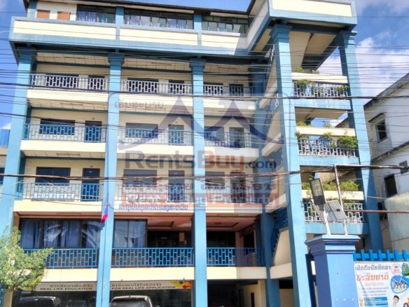 6642-Prime Leasing Opportunity – Fully Furnished 6-Storey Multi-Purpose Building in Sisavath Village, Vientiane Capital