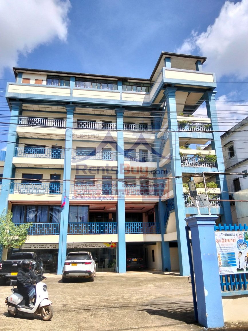 bussinessforent17 6642-Prime Leasing Opportunity – Fully Furnished 6-Storey Multi-Purpose Building in Sisavath Village, Vientiane Capital