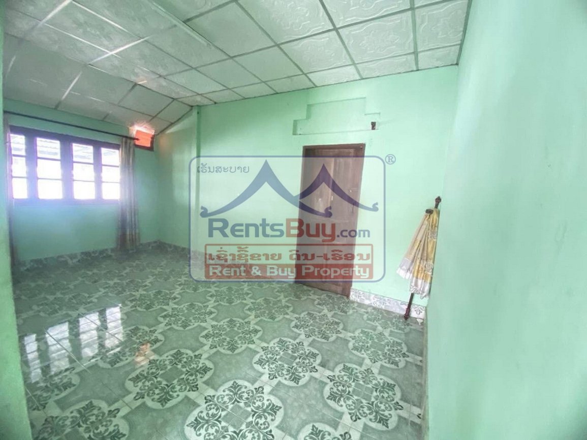 houseforrent01 6634-For Rent: 2–3BR Home in Dongkhamxang, Vientiane – Walk to Market! Just $350/month!