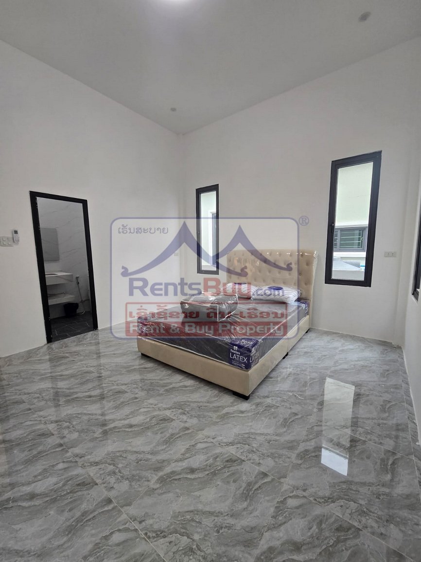 6646-Spacious 3-Bedroom Furnished Villa for Rent in Peaceful Ban Nahay – Only $500/Month