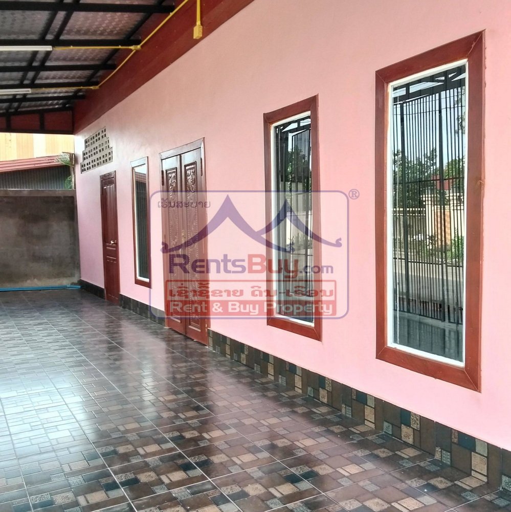 6628-Modern 2-Bedroom Home for Rent in Prime Xaysettha Location – $600/month