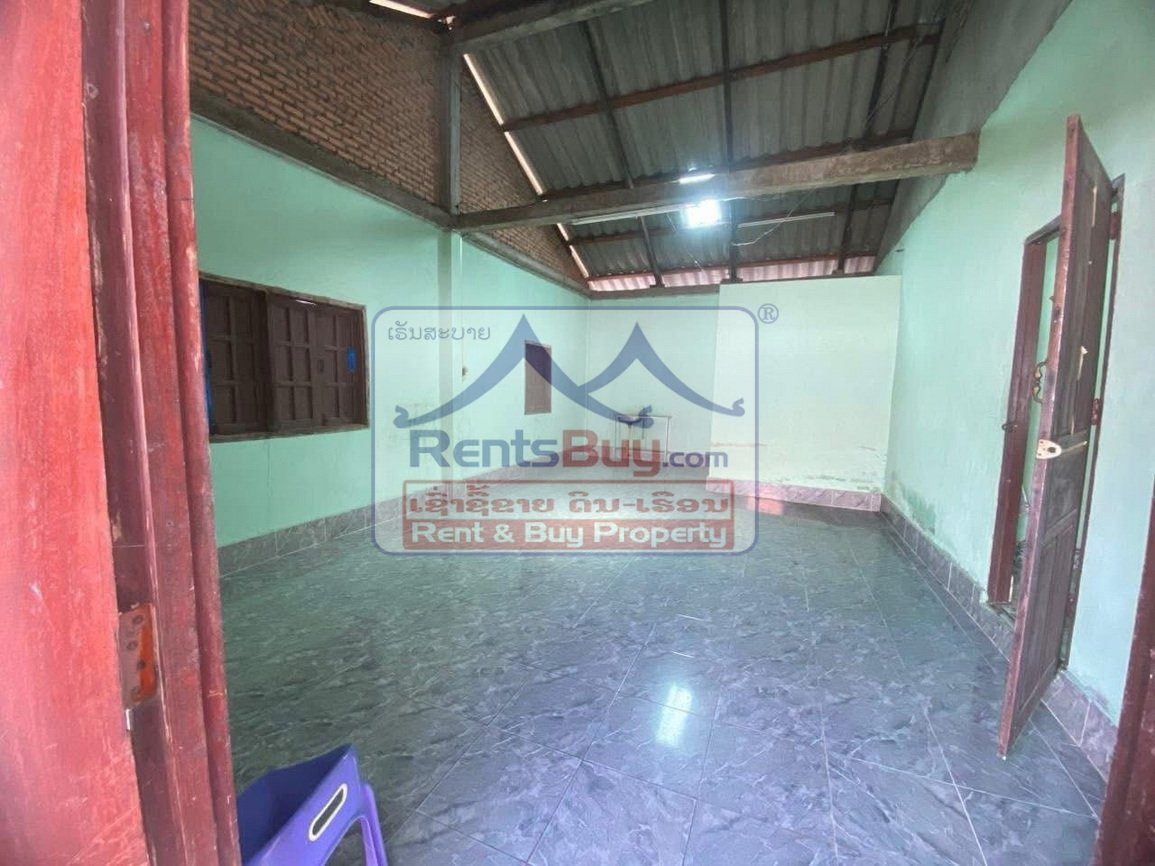 houseforrent04 6634-For Rent: 2–3BR Home in Dongkhamxang, Vientiane – Walk to Market! Just $350/month!