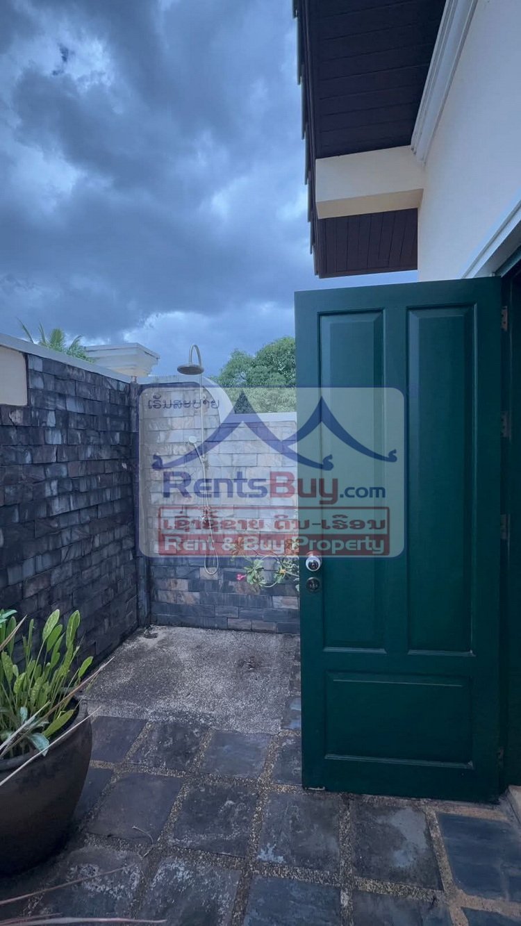 houseforrent04 6647-Modern Lao-French Style Home for Rent or Sale near Thongphanthong Area, Vientiane Capital