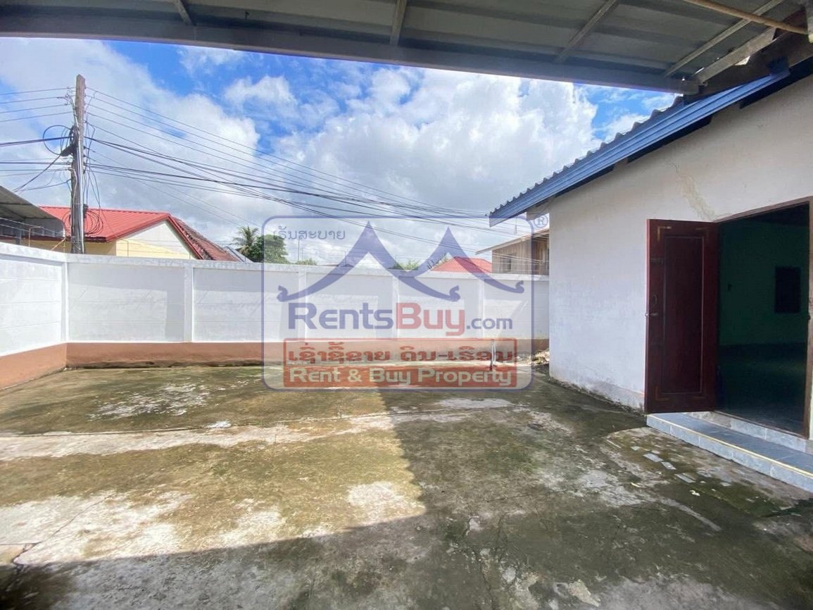 houseforrent06 6634-For Rent: 2–3BR Home in Dongkhamxang, Vientiane – Walk to Market! Just $350/month!