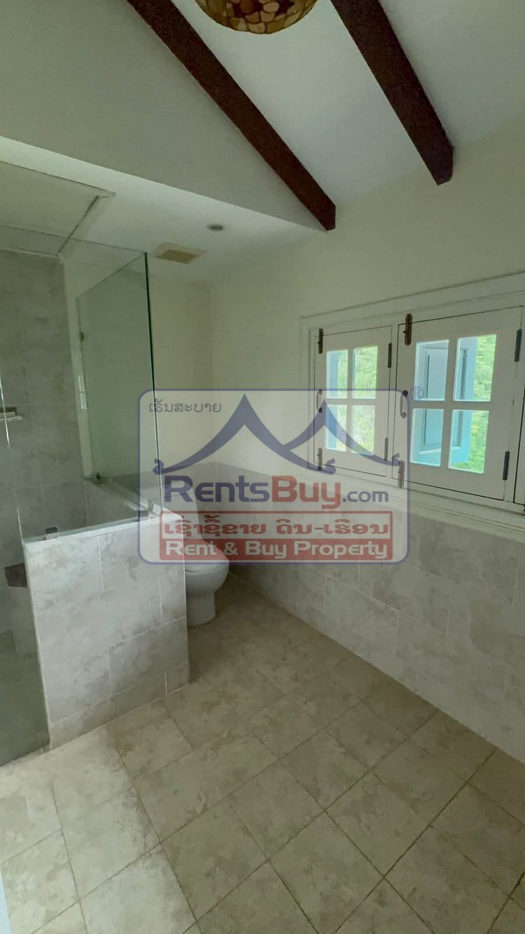 houseforrent06 6647-Modern Lao-French Style Home for Rent or Sale near Thongphanthong Area, Vientiane Capital