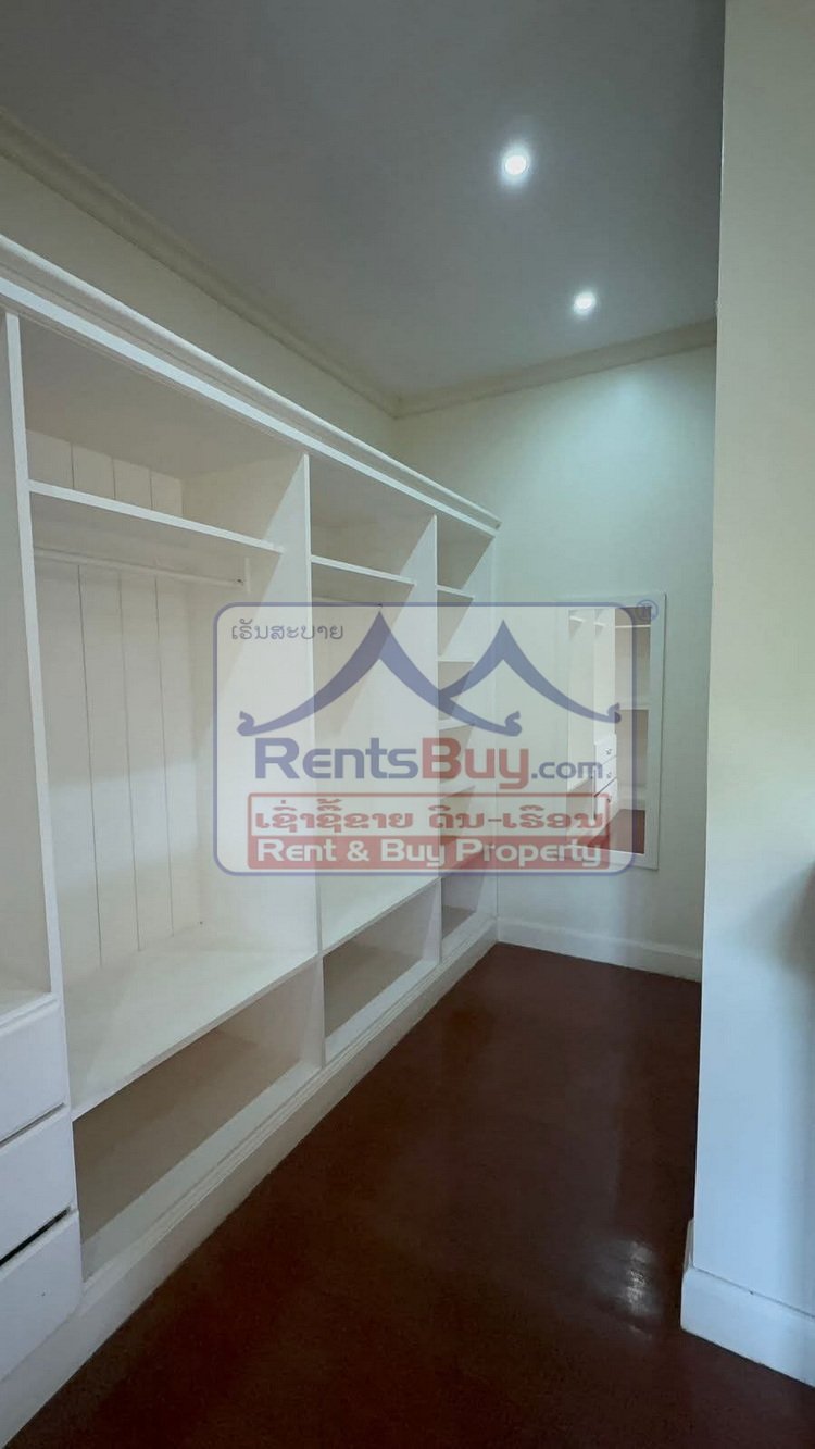 houseforrent07 6647-Modern Lao-French Style Home for Rent or Sale near Thongphanthong Area, Vientiane Capital