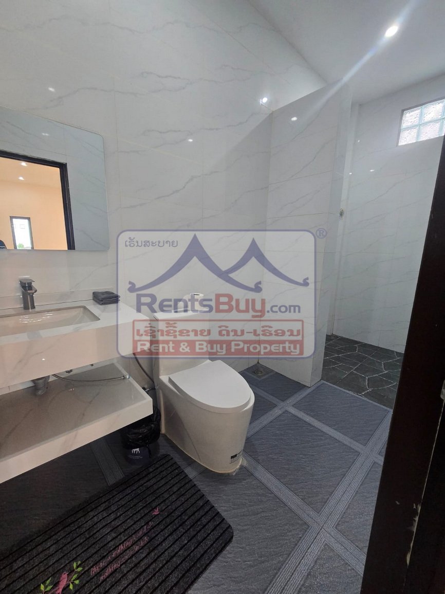 6646-Spacious 3-Bedroom Furnished Villa for Rent in Peaceful Ban Nahay – Only $500/Month