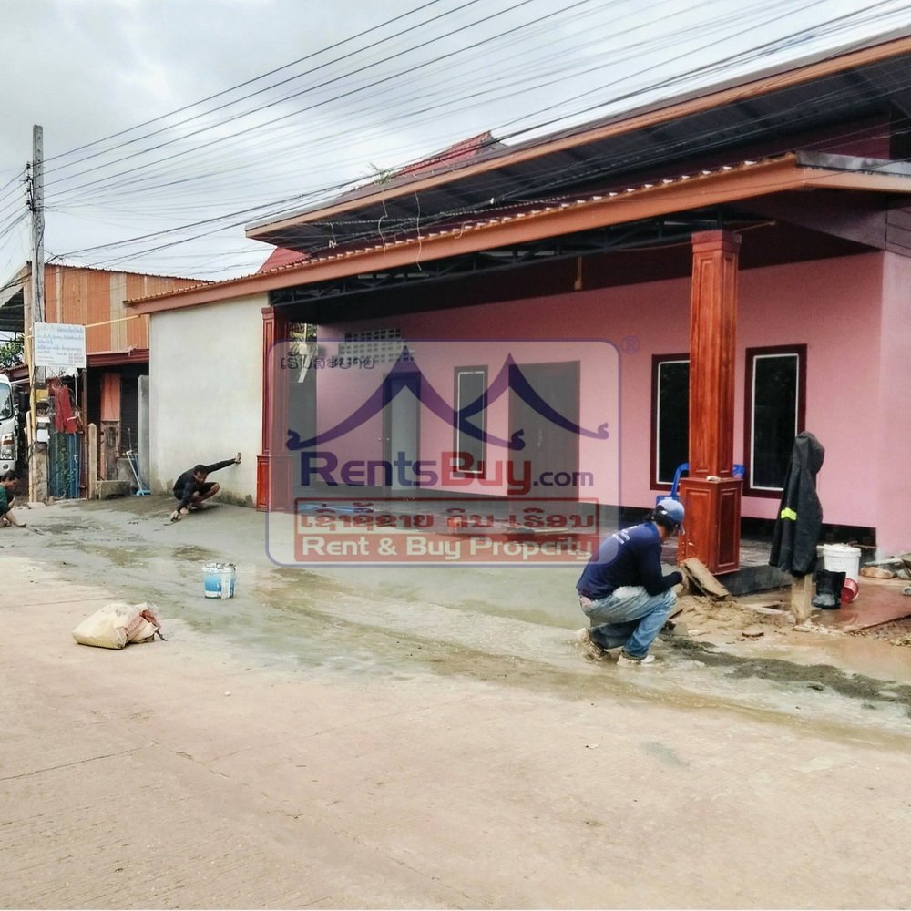 6628-Modern 2-Bedroom Home for Rent in Prime Xaysettha Location – $600/month