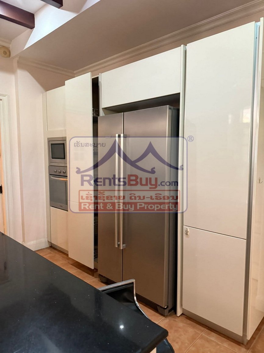houseforrent11 6647-Modern Lao-French Style Home for Rent or Sale near Thongphanthong Area, Vientiane Capital
