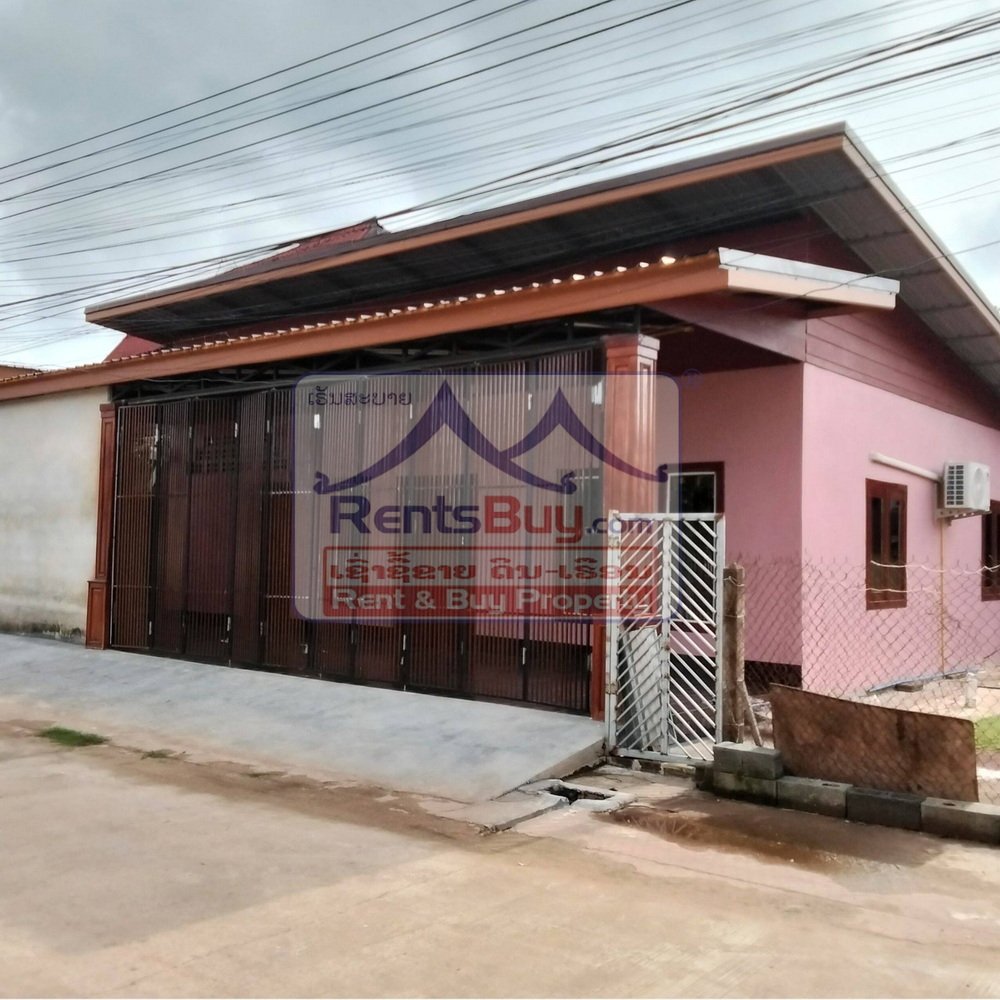 6628-Modern 2-Bedroom Home for Rent in Prime Xaysettha Location – $600/month