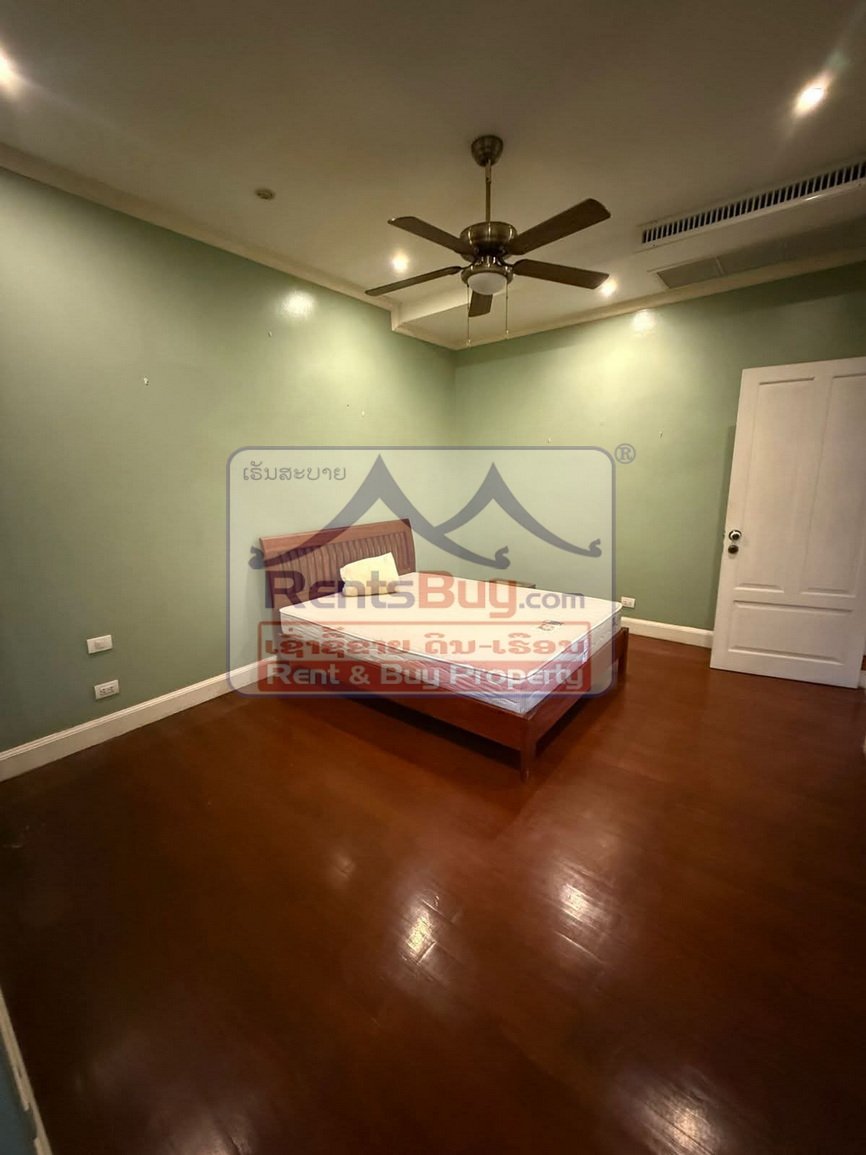 houseforrent12 6647-Modern Lao-French Style Home for Rent or Sale near Thongphanthong Area, Vientiane Capital