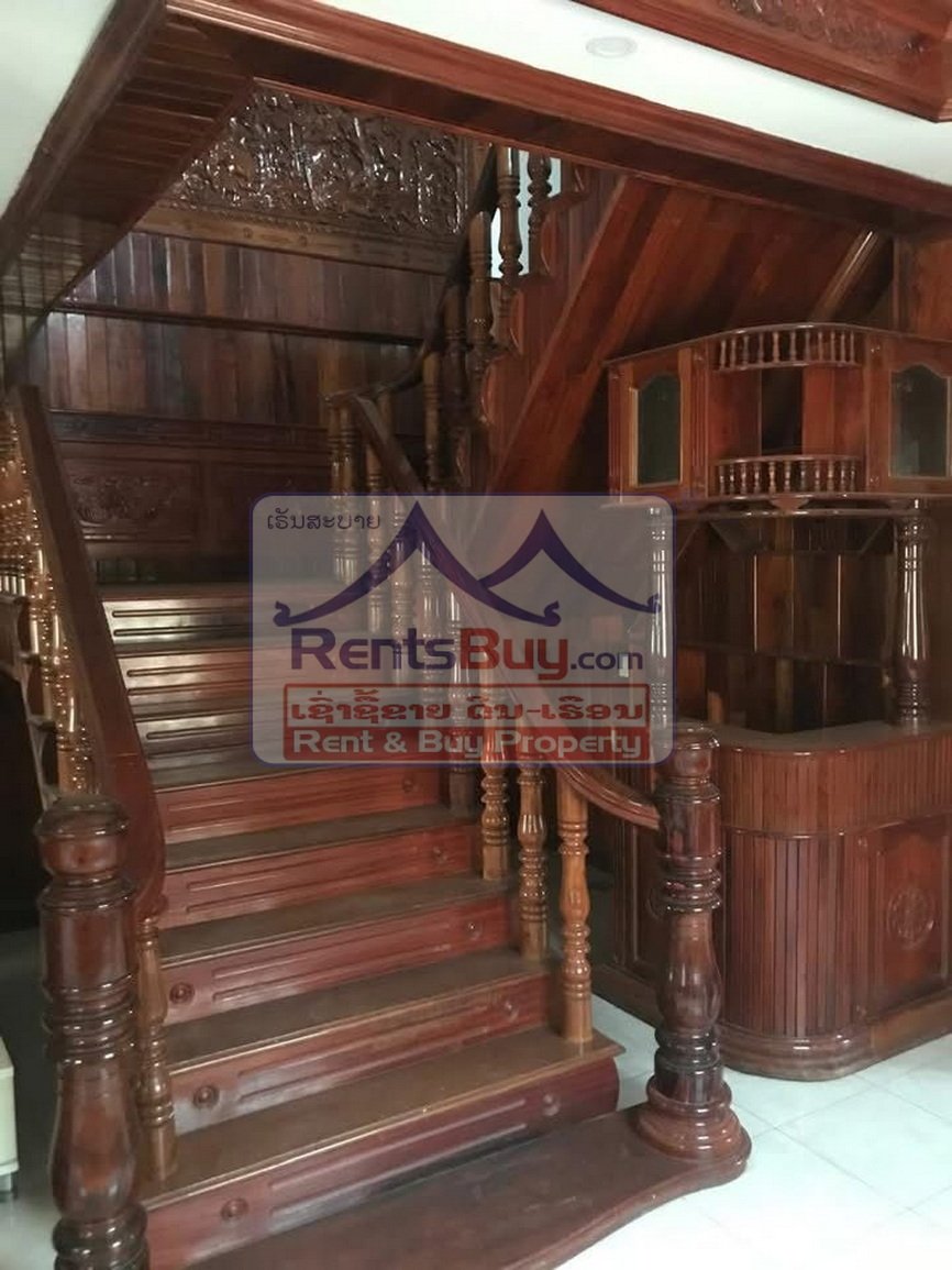 6636-Large 6-Bedroom Home for Rent – Quiet Location Near Phonsavang Market | $600/month
