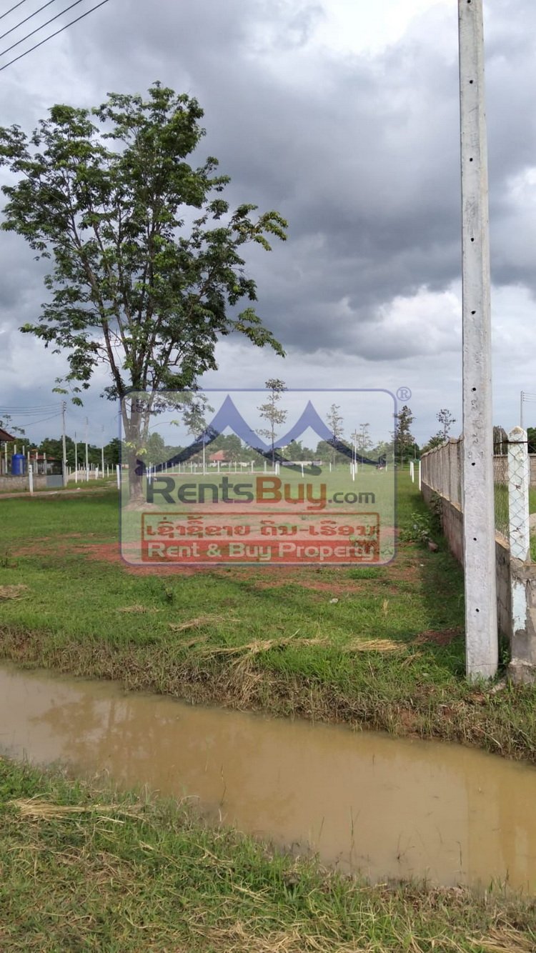 6627-Prime 503m² Plot for Sale in Lak 19 – Vientiane’s Growing Suburb