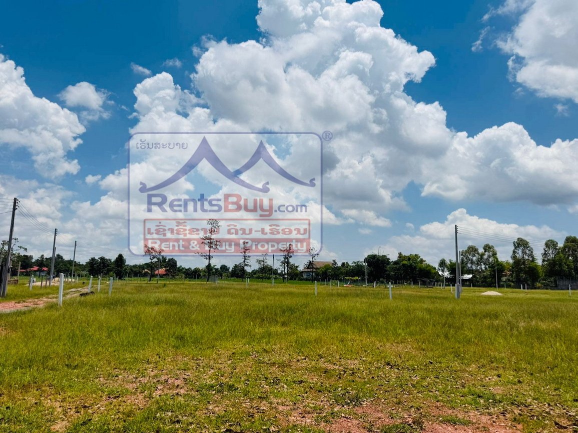 6627-Prime 503m² Plot for Sale in Lak 19 – Vientiane’s Growing Suburb