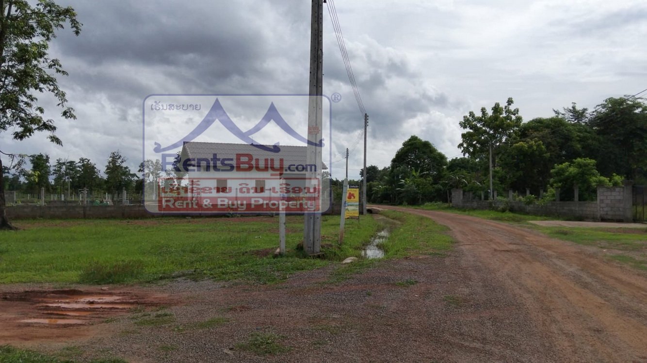 6627-Prime 503m² Plot for Sale in Lak 19 – Vientiane’s Growing Suburb