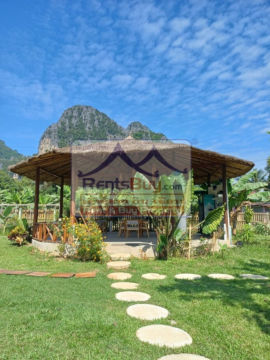 6602-Fully Developed Resort-Style Property on Lagoon Road, Vang Vieng – USD 150,000