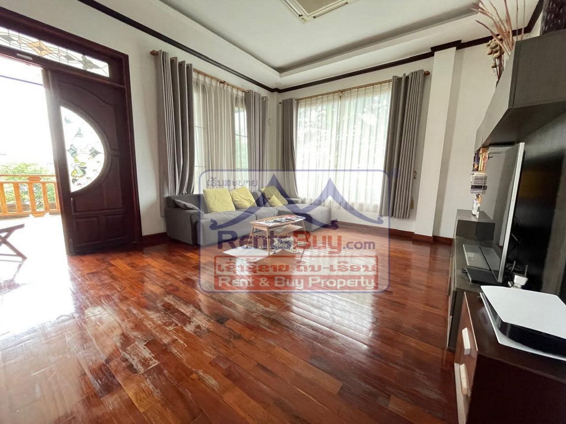 renthouse01 6624-Luxury Living in Suanmone – Modern 4BR Home with Pool & Garden in Prime Vientiane Location