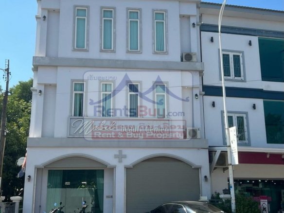 6620-Modern 3-Storey shophouse for Rent in Sisattanak – Ideal for Residence or Business | Flexible Long-Term Lease Options