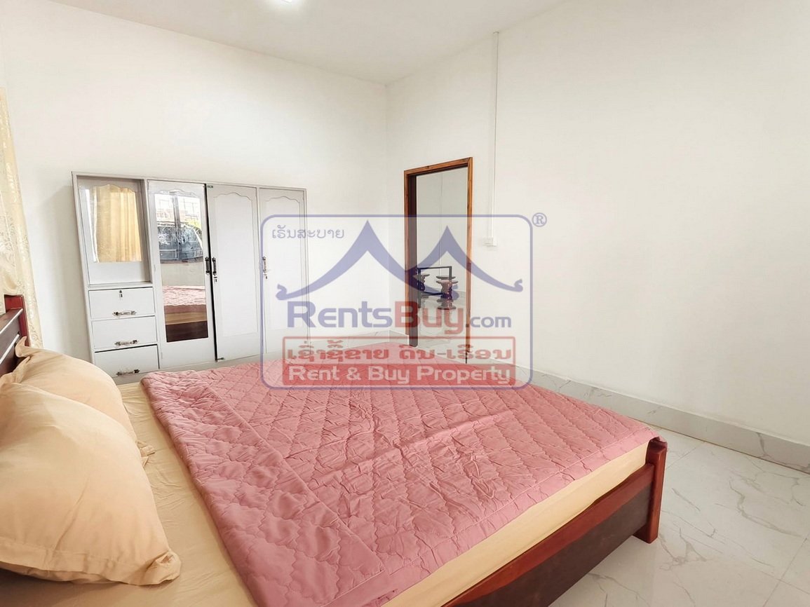 renthouse02 6606-Modern 3-Bedroom Furnished Home for Rent Near Setthathirath Hospital – $700/month