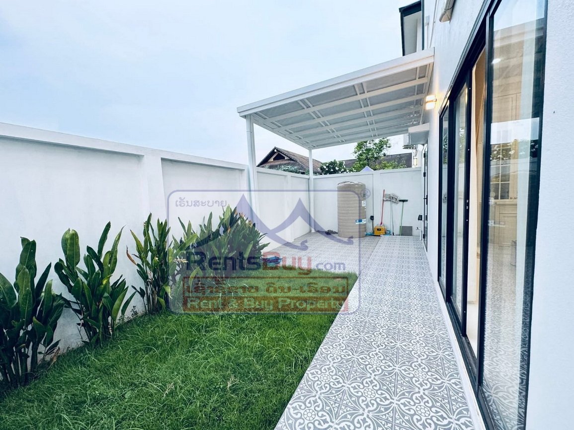 6601-Brand-New 2-Storey House in Prime Vientiane Location – $2,500/month
