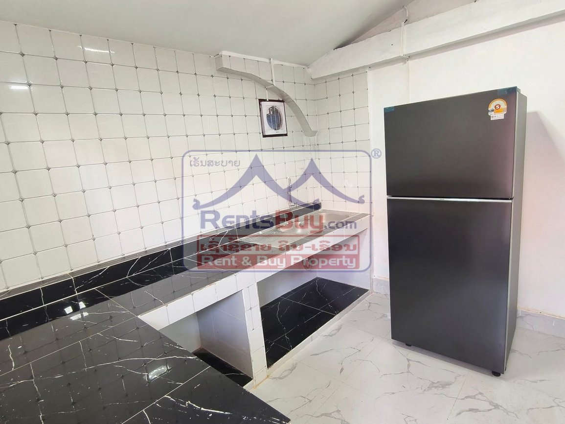 renthouse03 6606-Modern 3-Bedroom Furnished Home for Rent Near Setthathirath Hospital – $700/month