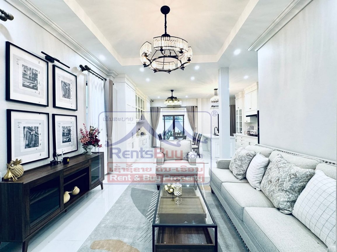 6601-Brand-New 2-Storey House in Prime Vientiane Location – $2,500/month
