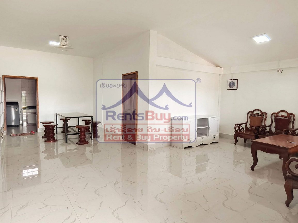renthouse05 6606-Modern 3-Bedroom Furnished Home for Rent Near Setthathirath Hospital – $700/month