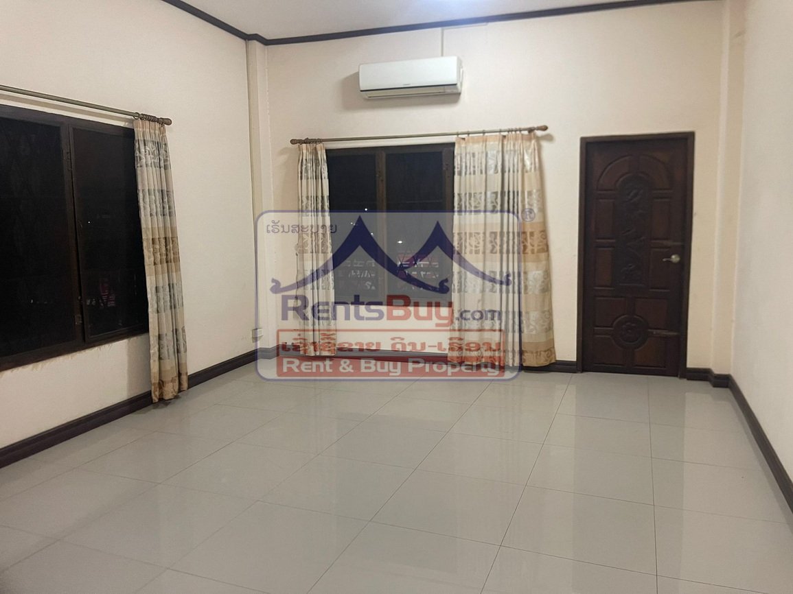 6609-Spacious 4-Bedroom shophouse for Rent Near Phonsavang Market – $1,250/Month
