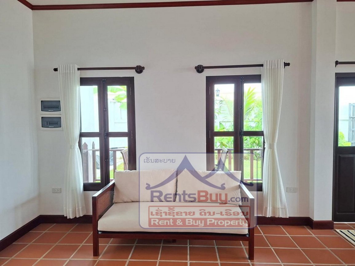 6619-Fully Furnished Villa with Pool in Prime Expat Area – Sisattanak, Vientiane
