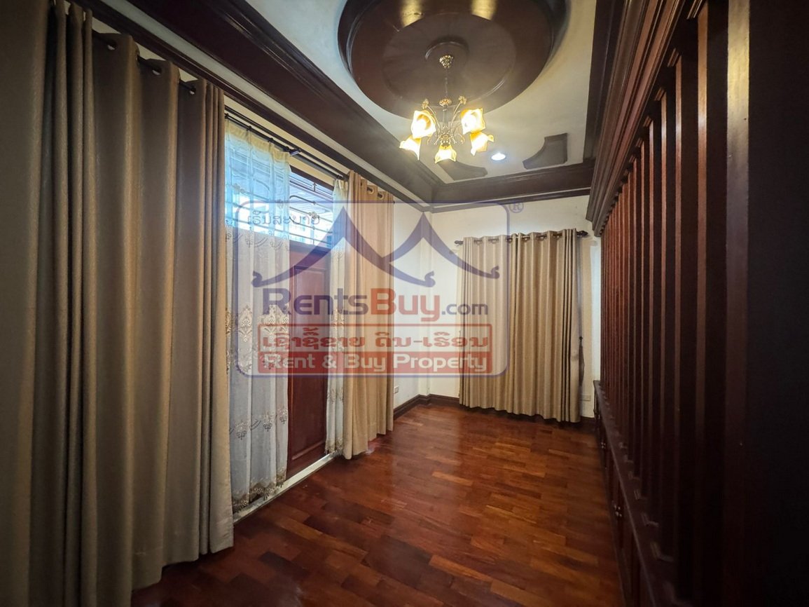 6631-Fully Furnished 4-Bedroom Villa for Rent in Dong Savanh – Move-In Ready