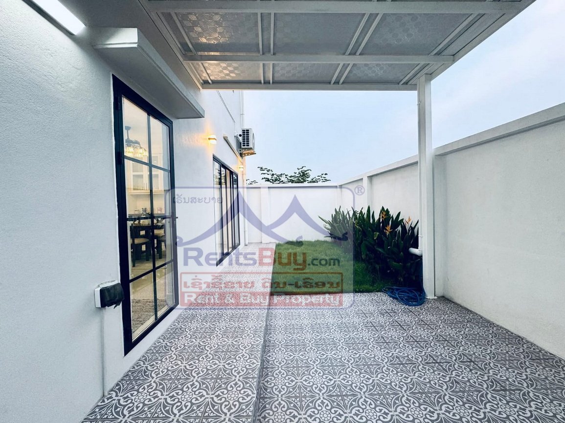 6601-Brand-New 2-Storey House in Prime Vientiane Location – $2,500/month