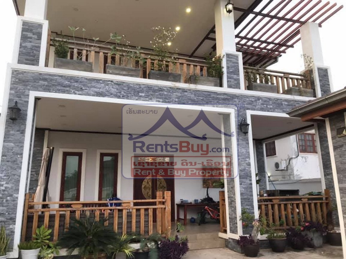 renthouse08 6624-Luxury Living in Suanmone – Modern 4BR Home with Pool & Garden in Prime Vientiane Location