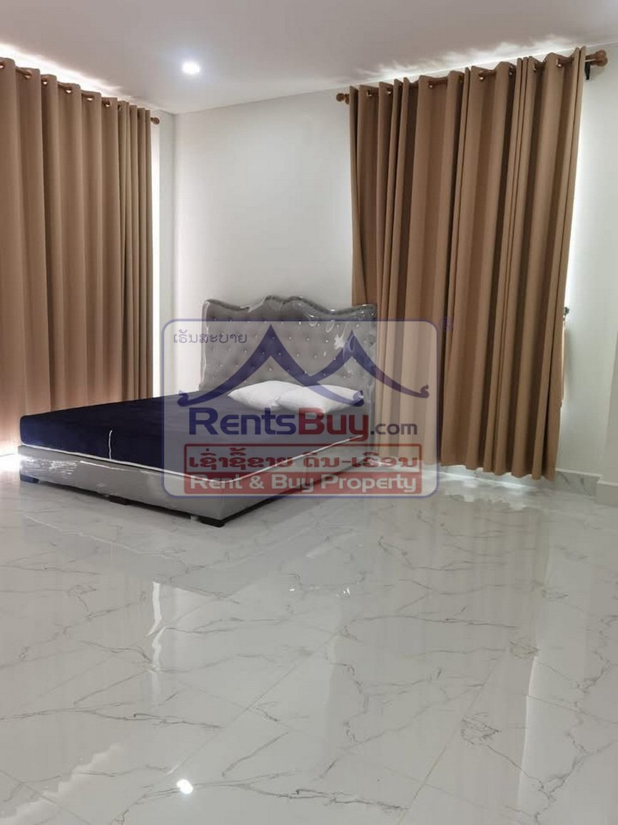 6623-Comfortable & Convenient Townhouse for Rent in Phonthan – Near Schools, Cafés & Fitness Centers